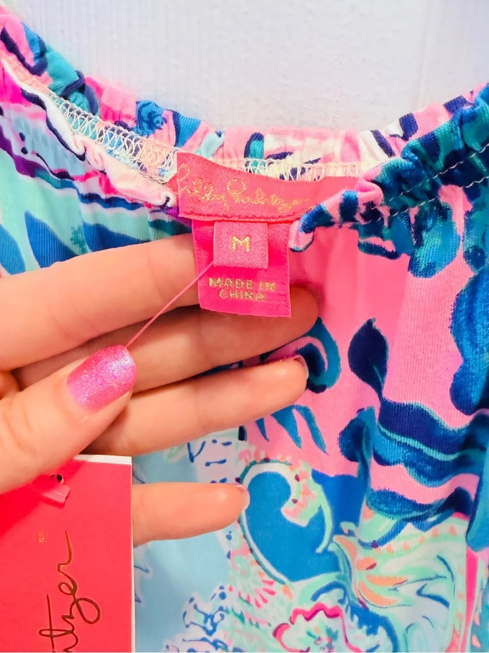 NWT Lilly Pulitzer Tiered Knit Maxi Dress - Picture 3 of 4